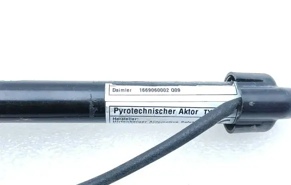 Mercedes-Benz GLE (W166 - C292) Pedestrian airbag A1669060002