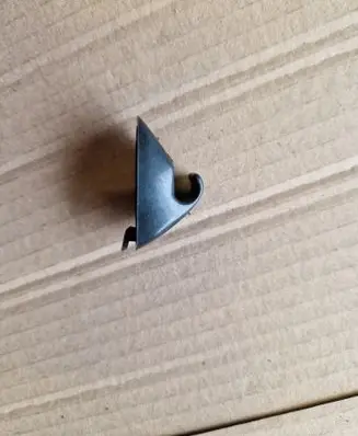 Volkswagen Golf II Sun visor clip/hook/bracket 171857559