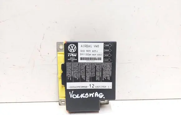 Volkswagen PASSAT B6 Airbag control unit/module 3C0909605J 391130