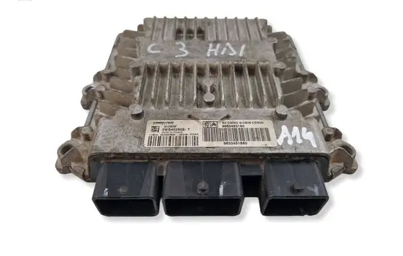 Citroen C3 Engine control unit/module 9663483180 9653451880 5WS40285E