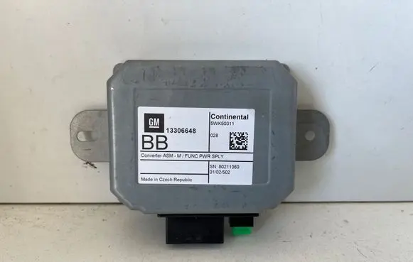 Opel Mokka X GPS navigation control unit/module 5WK50311 13306648 80211060