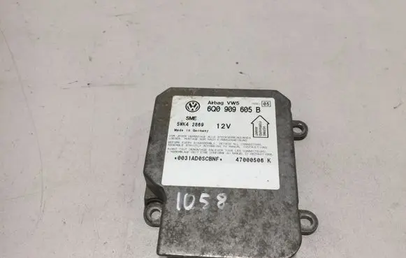Volkswagen PASSAT B5.5 Airbag control unit/module 6Q0909605B