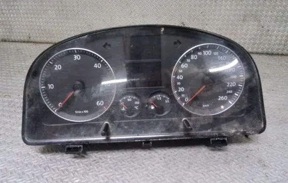 Volkswagen Touran I Speedometer (instrument cluster) 110080216 1T0920850C