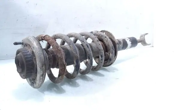 Front shock absorber with coil spring