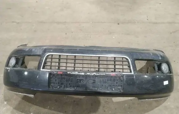 Audi A6 S6 C5 4B Front bumper juodas
