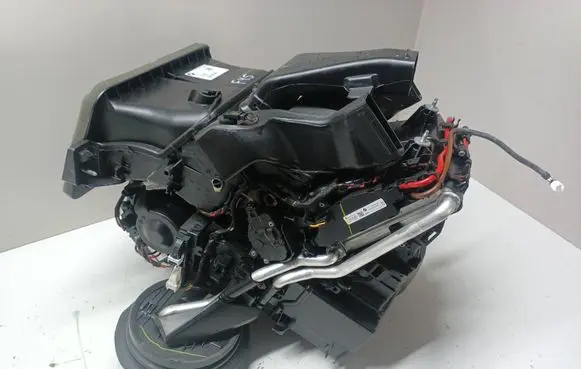 Interior heater climate box assembly
