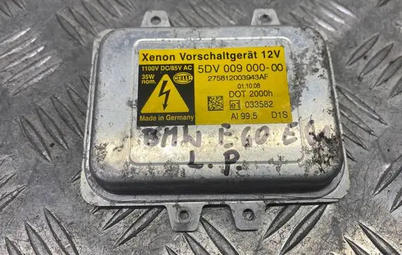 BMW 5 E60 E61 Headlight ballast module Xenon 5DV00900000 E1033582