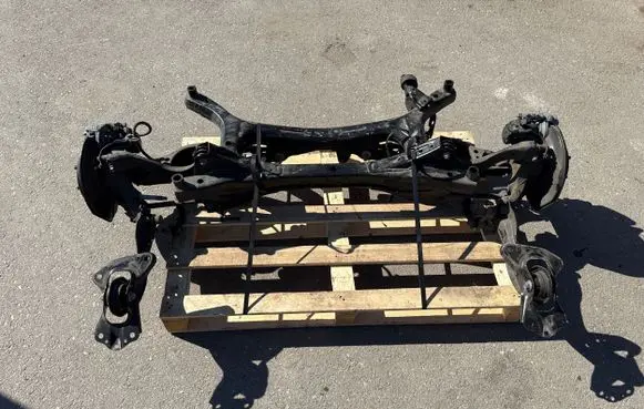 Rear axle beam