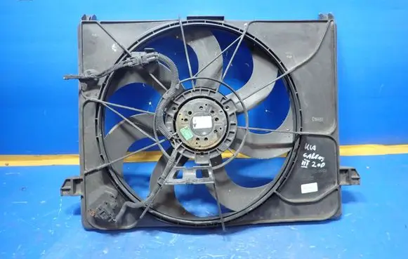 KIA Carens II Air conditioning (A/C) fan (condenser) 25380-1DxXX B0988