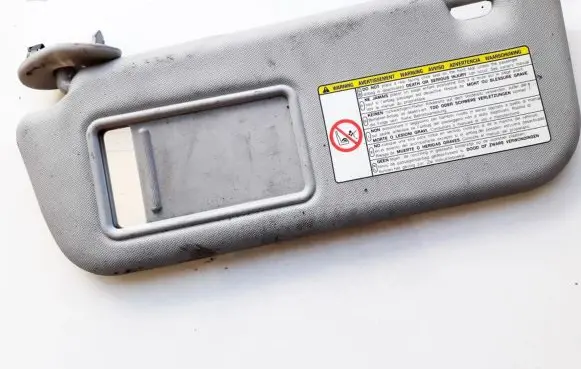 Toyota Avensis T270 Sun visor