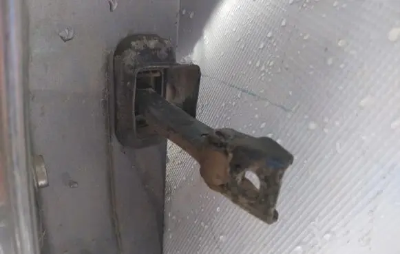 BMW 1 E81 E87 Rear door check strap stopper