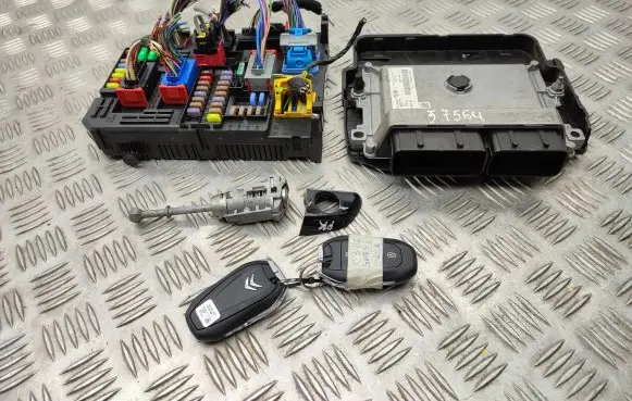 Citroen C3 Engine ECU kit and lock set 9830510980 9815037580 9830805680