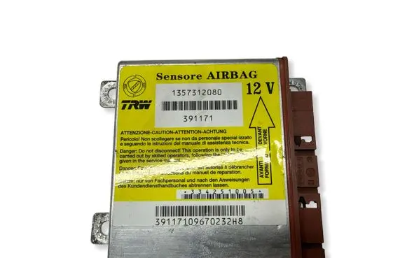 Citroen Jumper Airbag control unit/module 1357312080