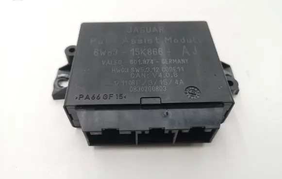 Jaguar XF Parking PDC control unit/module 6W8315K866AJ