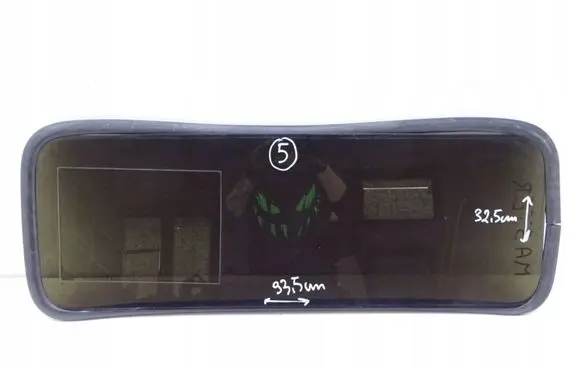 Opel Grandland X Rear door window glass