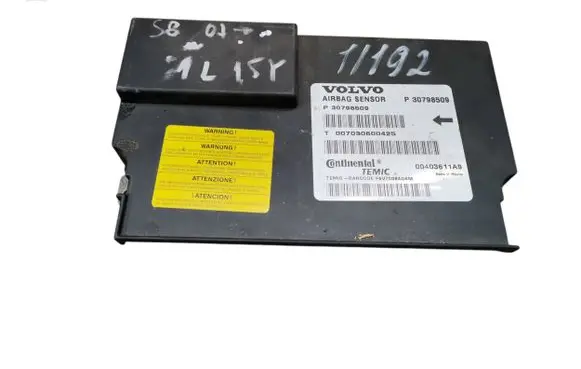 Volvo S80 Airbag control unit/module 30798509