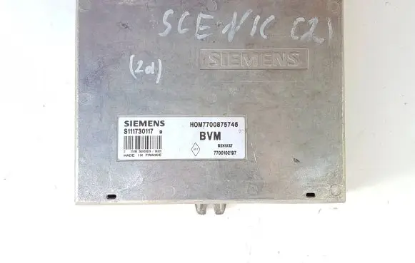 Renault Scenic I Engine control unit/module HOM7700875746 S111730117B