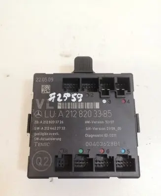 Mercedes-Benz E W212 Door control unit/module A2128203385
