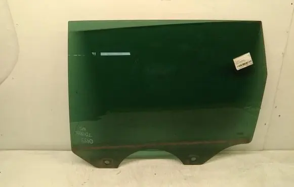 Rear door window glass