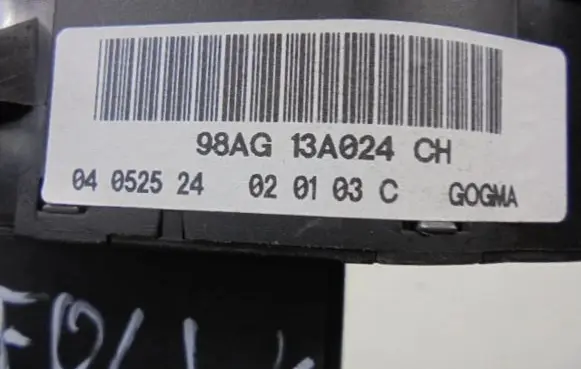 Ford Focus Light switch 98AG13A024CH