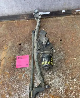 Renault Megane II Front wiper linkage and motor 