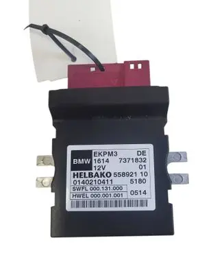 BMW 1 F20 F21 Fuel injection pump control unit/module 16147371832