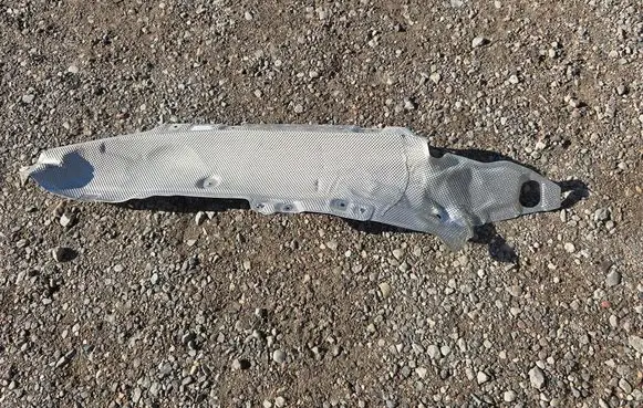BMW M8 F93 Gran Coupe Exhaust heat shield 8098096