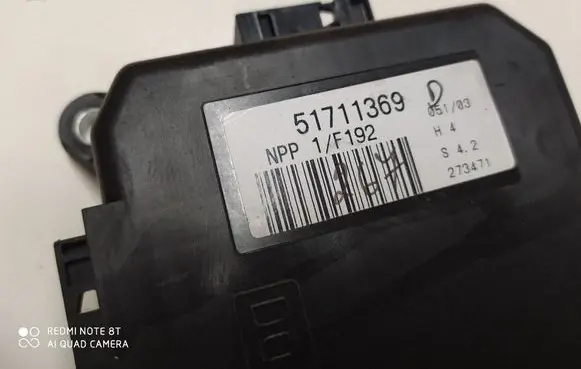 Fiat Stilo Door control unit/module 51711369