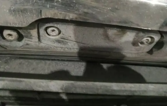 Volvo S80 Number plate light 