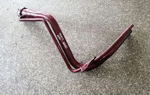 Fuel tank filler neck pipe