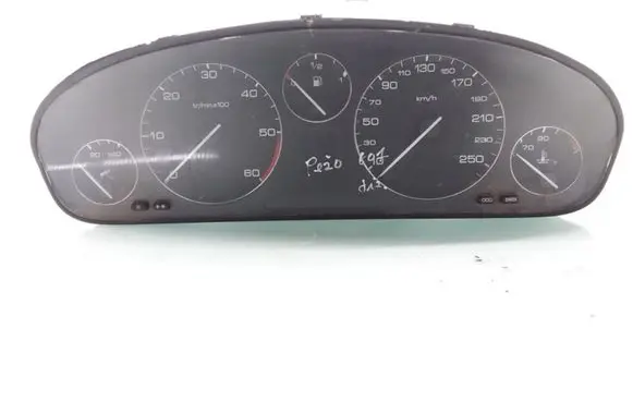 Peugeot 607 Speedometer (instrument cluster) 9629598480 110008883003