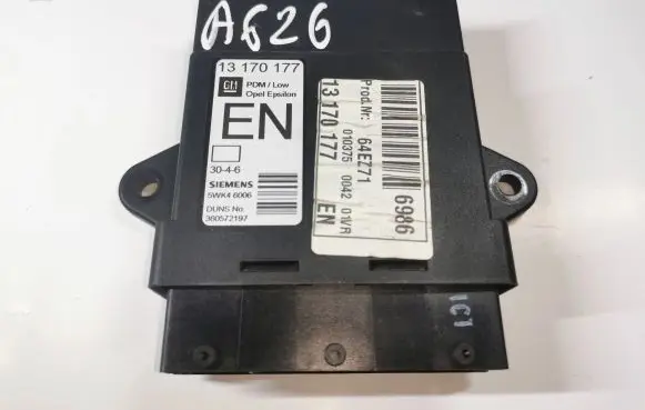Opel Vectra C Door control unit/module 13170177 3046 5WK46006