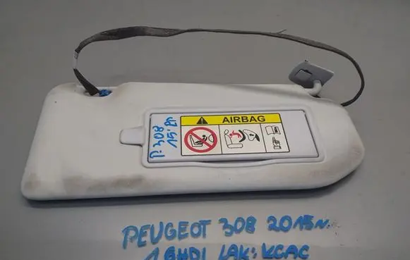Peugeot 308 Sun visor