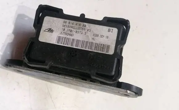 Peugeot 207 ESP acceleration yaw rate sensor 9661441680 DJ77K24A6Y 10170103733