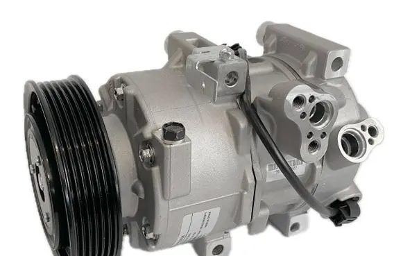 KIA Sorento Air conditioning (A/C) compressor (pump) 977012P450 1F3BE07500