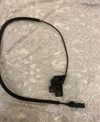 Seat Leon (5F) Engine bonnet (hood) release handle 6R1833630