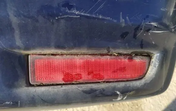 Toyota Avensis Verso Rear tail light reflector