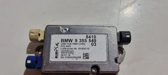 BMW X3 G01 USB control unit 9355549 19163010 318000294398