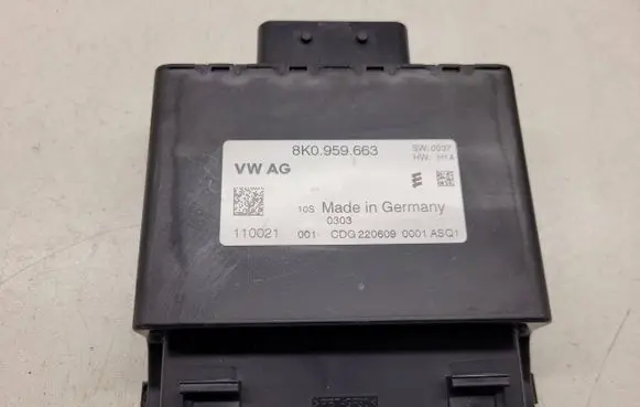 Audi A4 S4 B8 8K Other control units/modules 8K0959663 110021 CDG220609