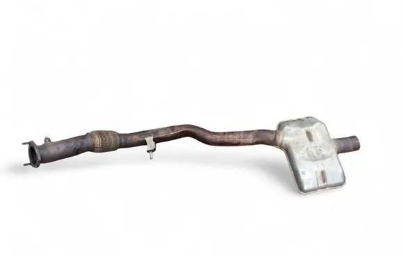 Porsche Cayenne (9Y0 9Y3) Muffler/silencer 4M0253300Q