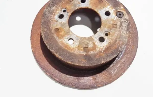 KIA Sportage Rear brake disc neventiliuojamas