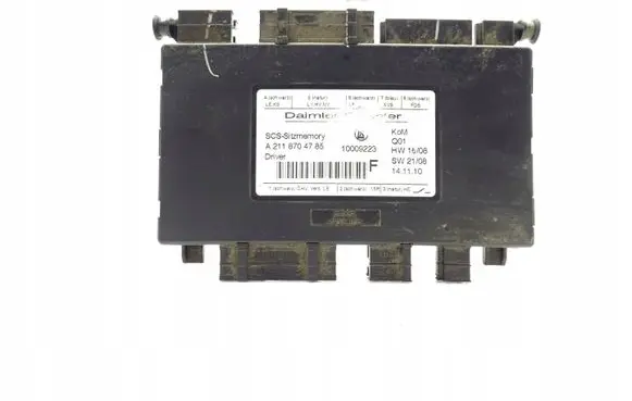 Mercedes-Benz ML W164 Seat control module A2118704785