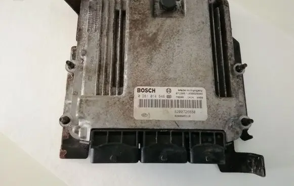 Renault Laguna III Air suspension control unit module (rear) 0281014646