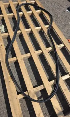 Ford Transit Custom Sliding door rubber seal 