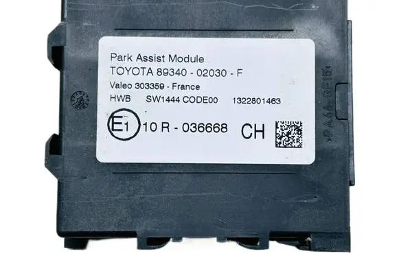 Toyota Auris E180 Parking PDC control unit/module OYT26197 89340-02030-F