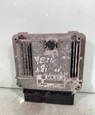 Skoda Yeti (5L) Engine control unit/module 5l0907115c 1z0907115f 0261s05744