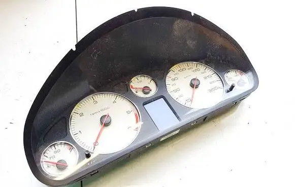 Peugeot 407 Speedometer (instrument cluster) 9658138780