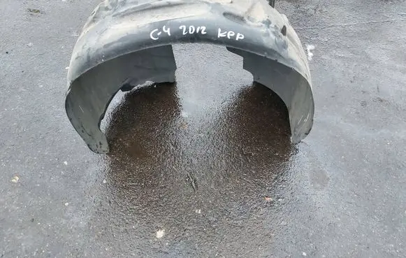 Citroen C4 II Front wheel arch liner splash guards 9687456580 9687456780 L4020844