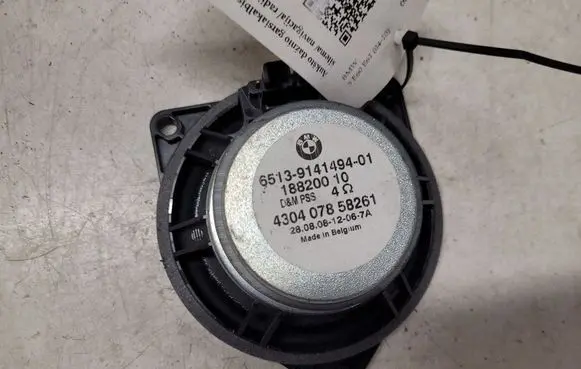 BMW 5 E60 E61 High frequency speaker in the rear doors 5613914149401