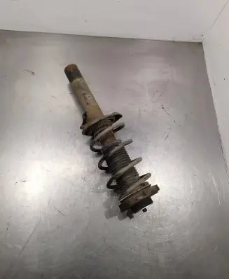 Front shock absorber with coil spring